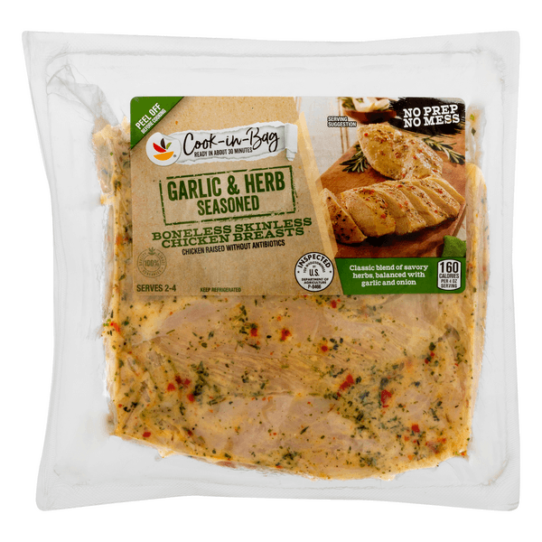 Giant Cook-In-Bag Chicken Breast Garlic & Herb
