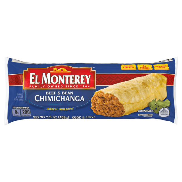 El Monterey Beef & Bean Chimichanga