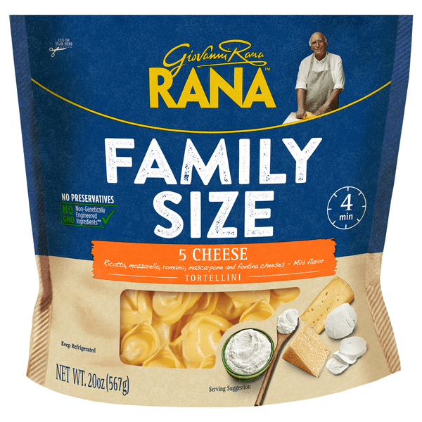 Is it Low Sugar? Giovanni Rana 5 Cheese Tortelloni