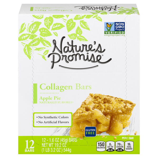 Nature'S Promise Collagen Bars Apple Pie