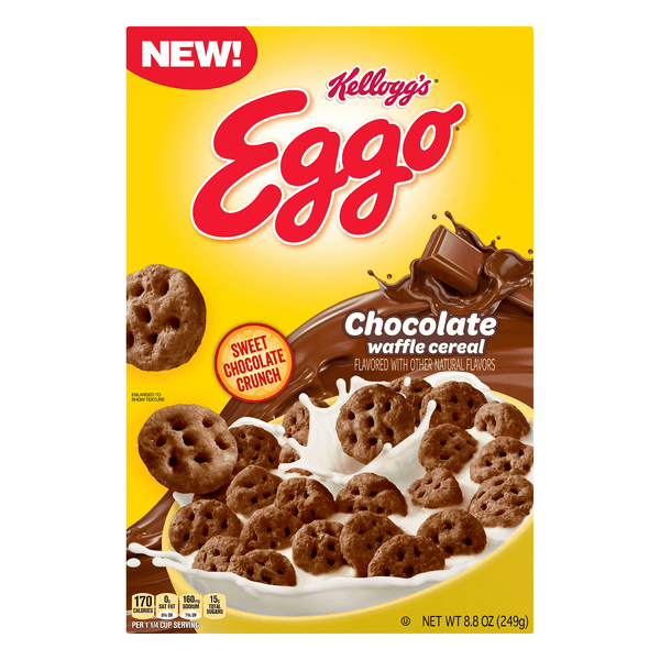 Kellogg'S Eggo Chocolate Waffle Cereal