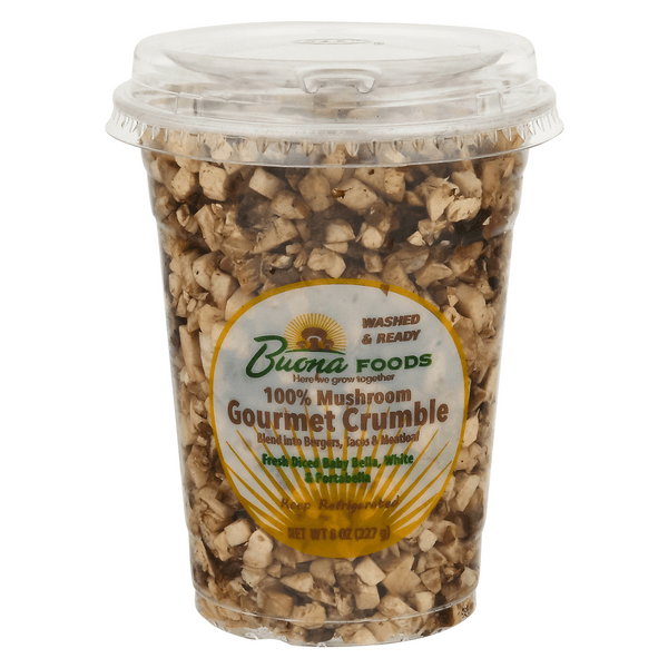 Buona Foods 100% Mushroom Crumble