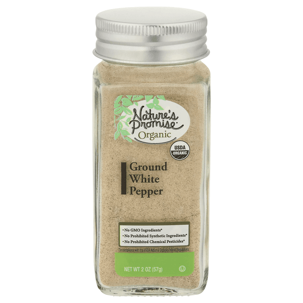 Nature'S Promise Organic Ground White Pepper