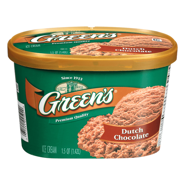 Green'S Premium Quality Ice Cream Dutch Chocolate