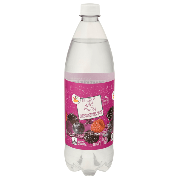 Stop & Shop Wild Berry Seltzer Water