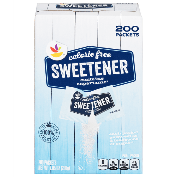 Stop & Shop Sweetener Calorie Free Packets (Contains Aspartame
