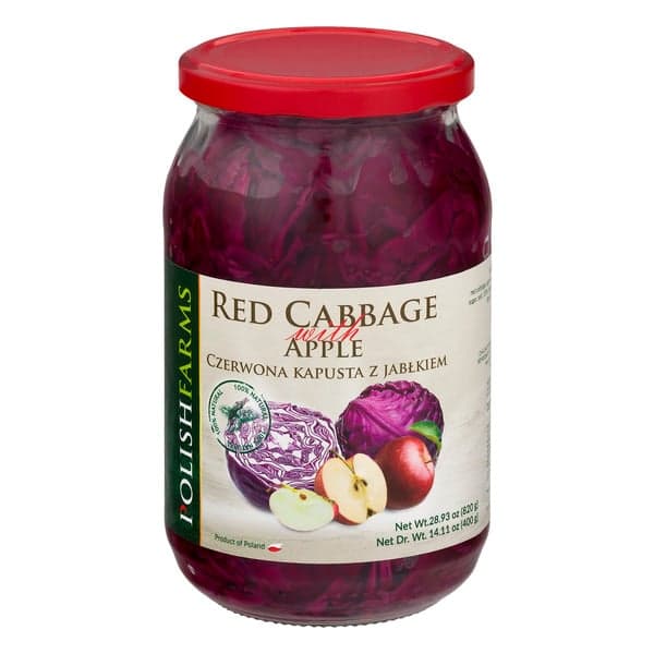 Polish Farms Red Cabbage With Apple