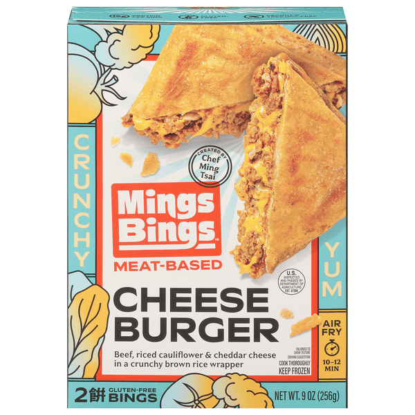 Mings Bings Crunchy Meat-Based Cheeseburger Bings