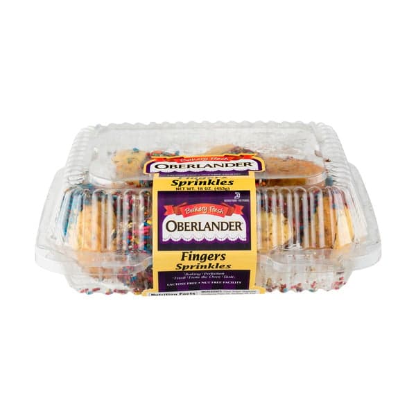 Oberlander'S Finger Cookies Sprinkle