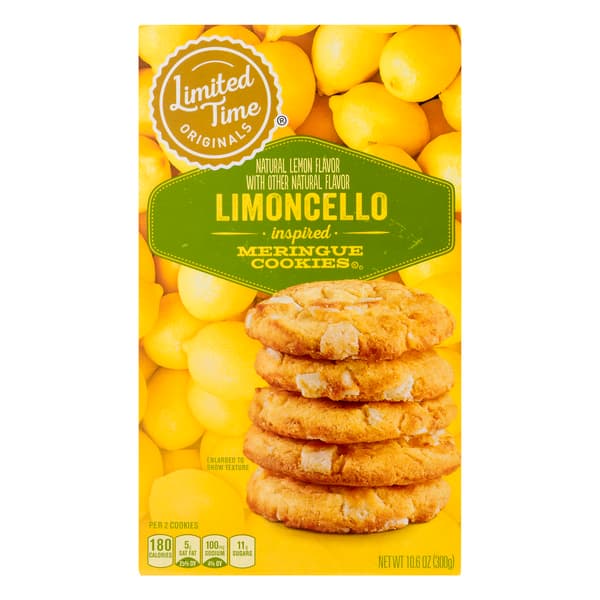Stop & Shop Limited Time Limoncello Inspired Meringue Cookies