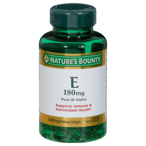 Nature'S Bounty Vitamin E 400 Iu Pure Dl-Alpha Softgels