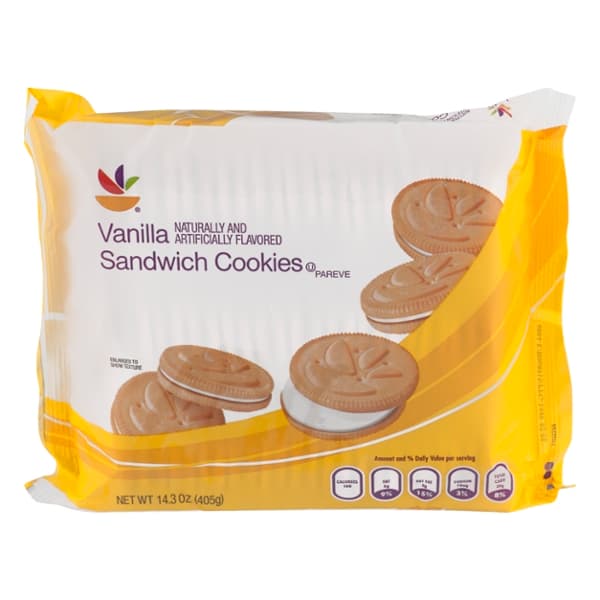 Giant Sandwich Cookies Vanilla