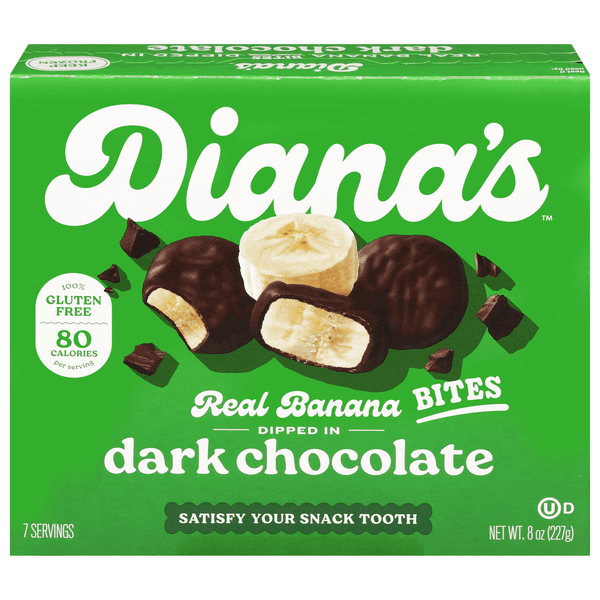 Diana'S Bananas Dark Chocolate Bites