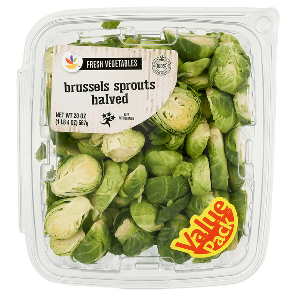 Stop & Shop Fresh Vegetables Halved Brussels Sprouts