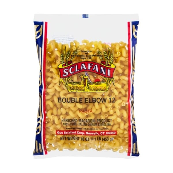 Sclafani Bouble Elbow Pasta No