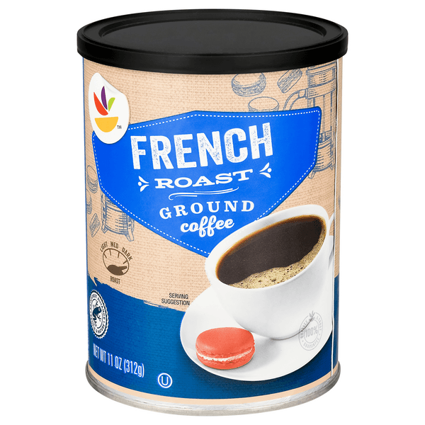 Stop & Shop French Roast Dark Roast Ground Coffee