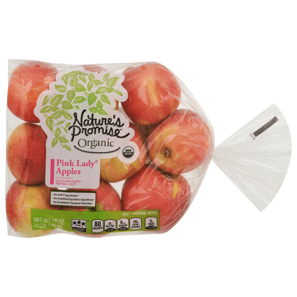 Nature'S Promise Organic Apples Pink Lady