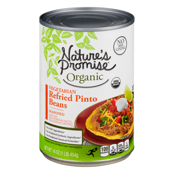Nature'S Promise Organic Refried Pinto Beans Vegetarian