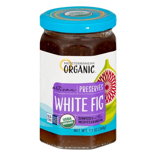 Mediterranean Organic Artisan Preservatics White Fig Organic