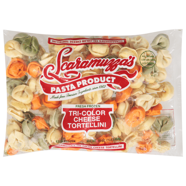 Scaramuzza'S Tri-Color Cheese Tortellini Pasta