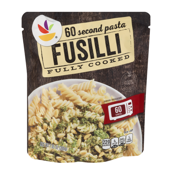 Our Brand 60 Second Fusilli Pasta Fully Cooked