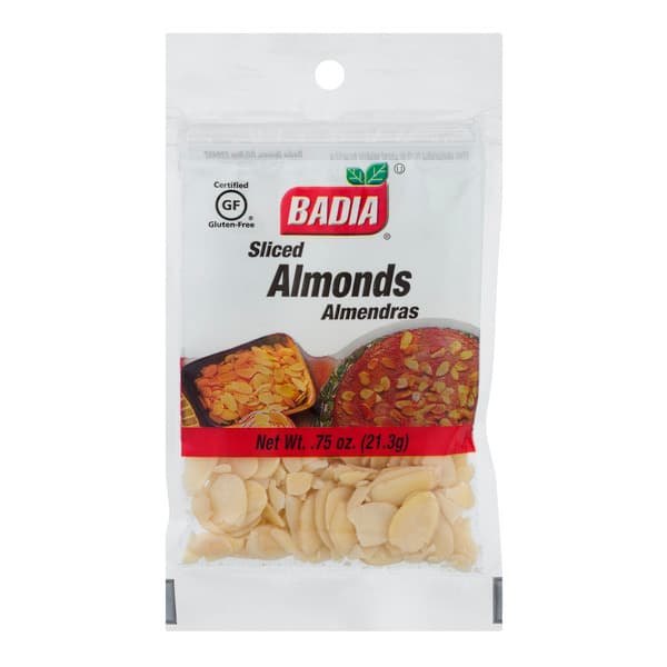 Badia Sliced Almonds Gluten Free