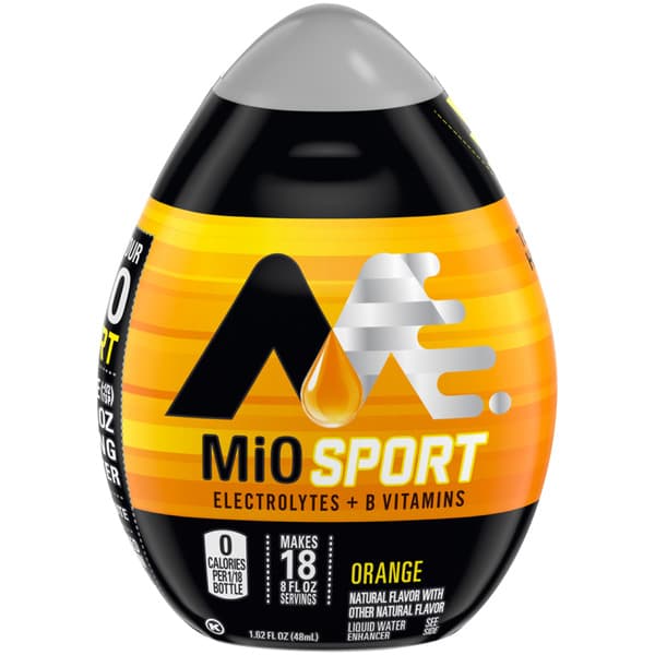 Mio Sport Electrolytes Liquid Water Enhancer Orange - 18 Drops