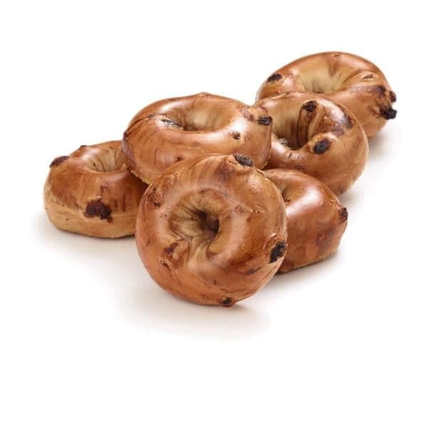 Our Brand Bakery Junior Mini Cinnamon Raisin Bagels