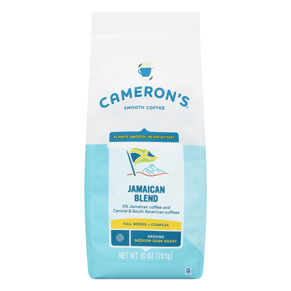 Camerons Coffee Handcrafted Ground Beans Jamaica Blue Mountain Blend