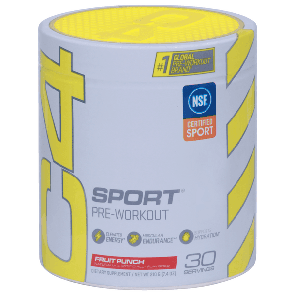Is it MSG Free? Cellucor C4 Sport Energy & Performance Powder Concentrated Fruit Punch