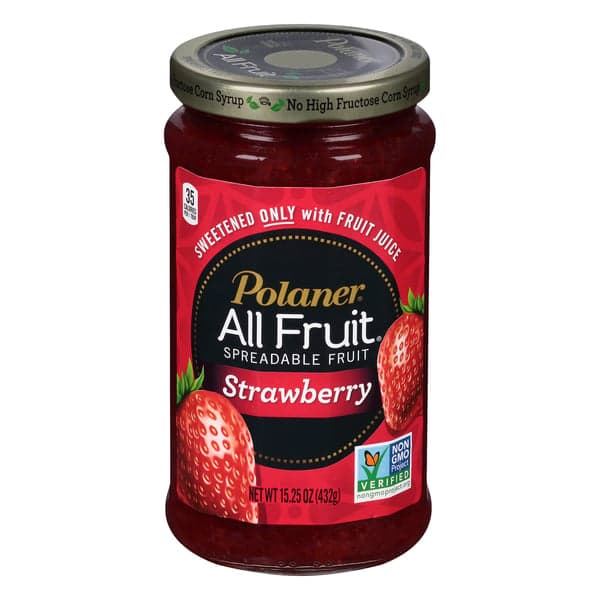 Polaner All Fruit Spreadable Fruit Non-Gmo Strawberry
