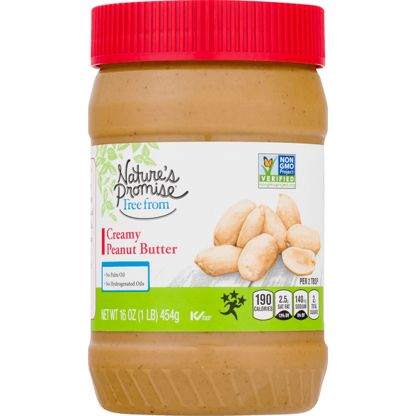 Nature'S Promise Free From Creamy Peanut Butter