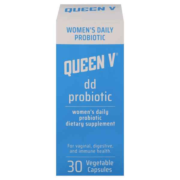 Queen V Women'S Dd Probiotic Vegetable Capsules