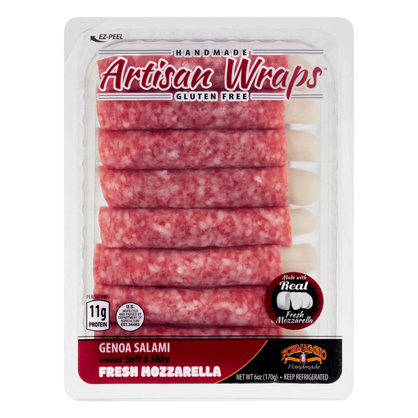Formaggio Genoa Salami With Fresh Mozzarella Gluten Free