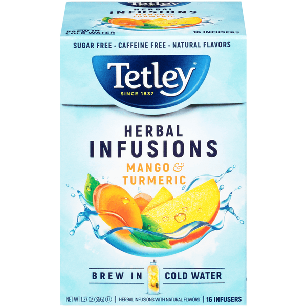 Tetley Herbal Infusions Infusers Mango & Turmeric