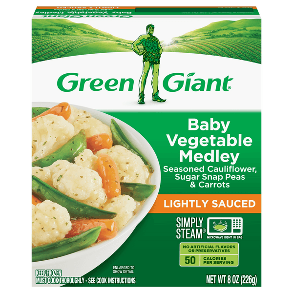 Green Giant Baby Vegetable Medley & Butter Sauce