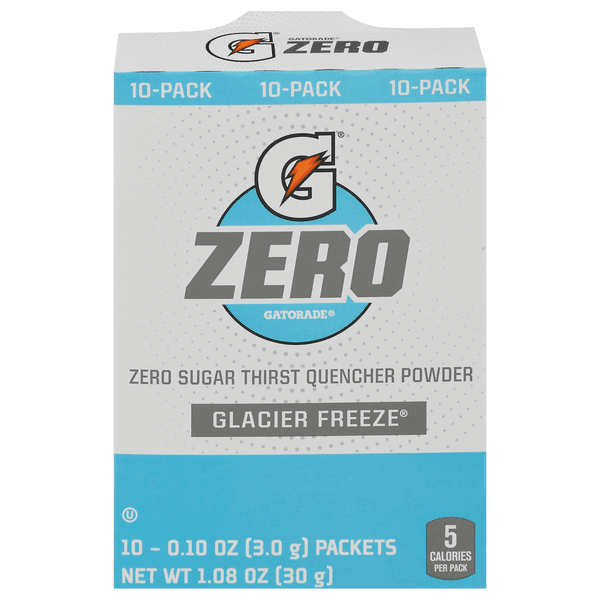 Is it Legume Free? Gatorade Zero Sugar Thirst Quencher Powder Glacier Freeze