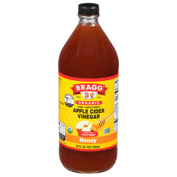 Bragg Organic Apple Cider Vinegar & Honey Blend Raw Unfiltered