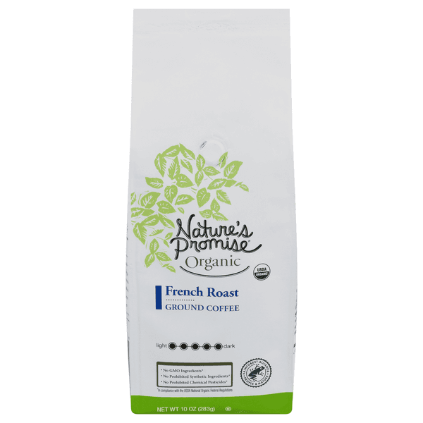 Nature'S Promise Organic French Roast Dark Roast Ground Coffee
