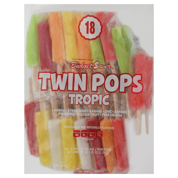 Budget Saver Twin Pops Tropics