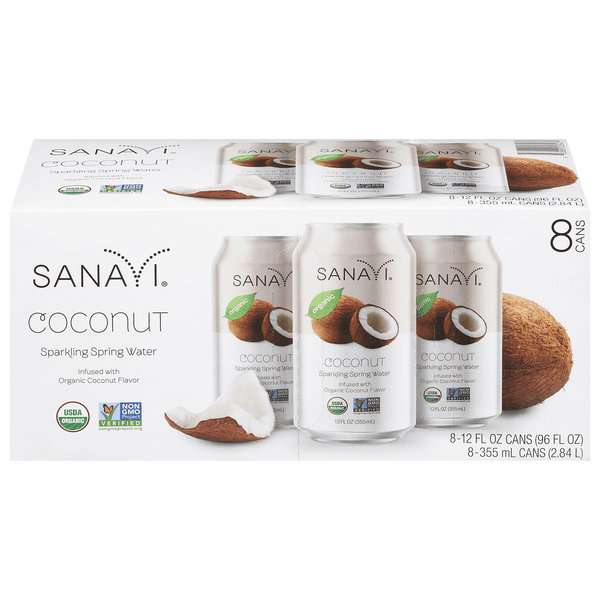 Sanavi Coconut Sparkling Spring Water