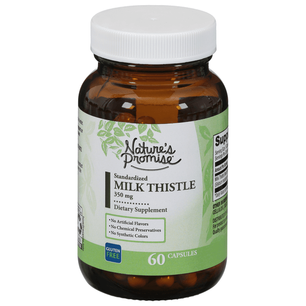 Nature'S Promise Milk Thistle Dietary Supplement Capsules