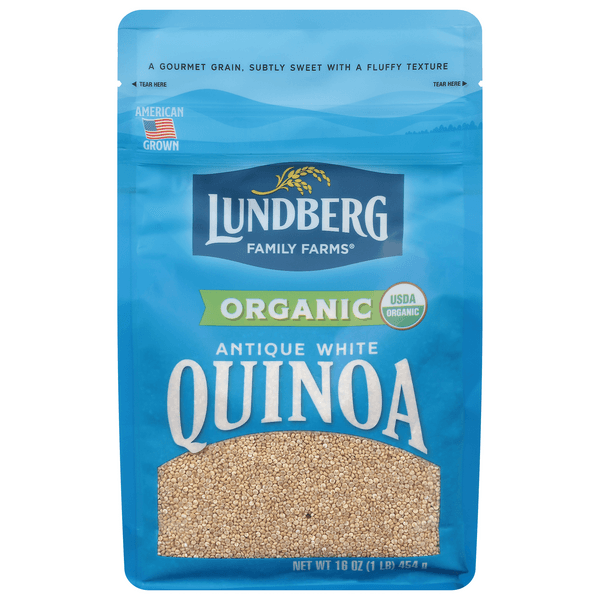 Lundberg Organic Quinoa Antique White Gluten Free Whole Grain