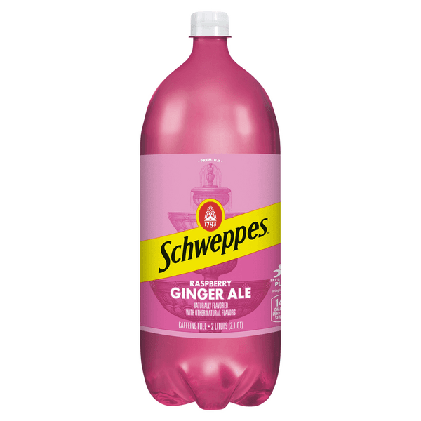 Schweppes Raspberry Ginger Ale Soda