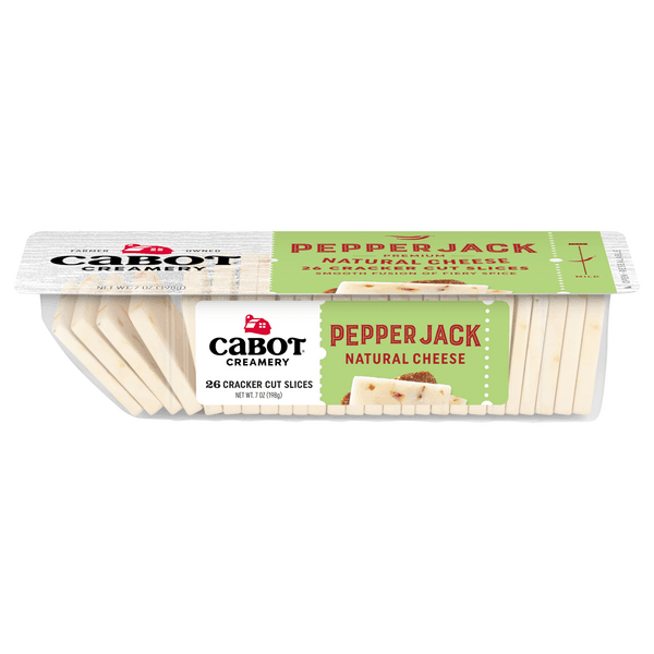 Cabot Creamery Cracker Cuts Pepper Jack Cheese
