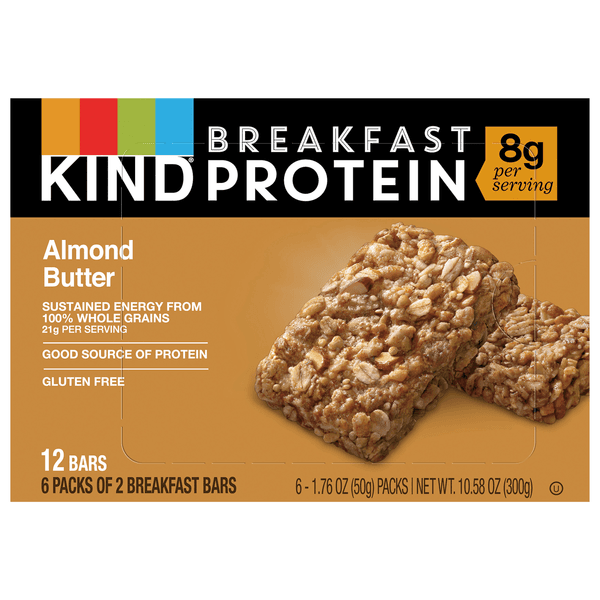 Kind Breakfast Almond Butter Protein Bars Multipack