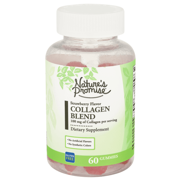Nature'S Promise Collagen Blend Gummies Strawberry Flavor