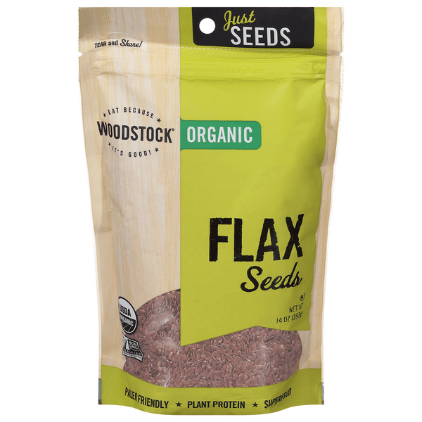 Woodstock Just Seeds Flax Seeds Organic