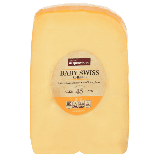 Taste Of Inspirations Deli Swiss Cheese Baby Chunk