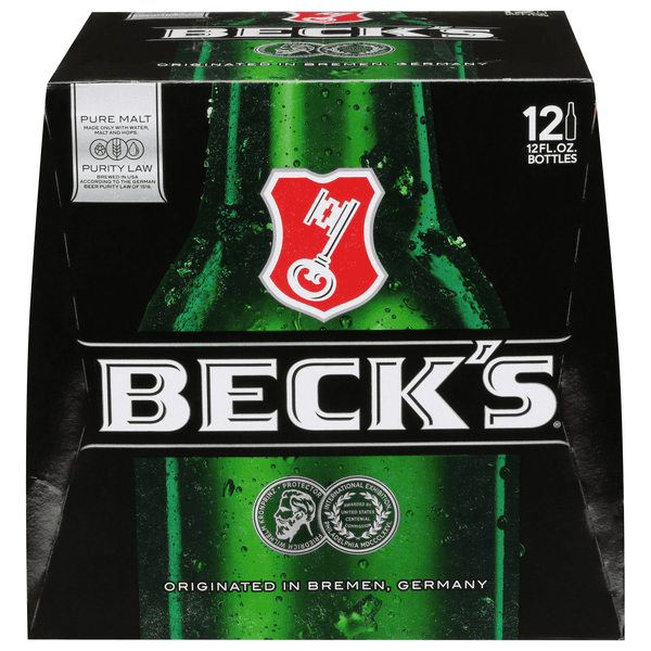 Beck'S Pilsner Beer, Oz. Bottles